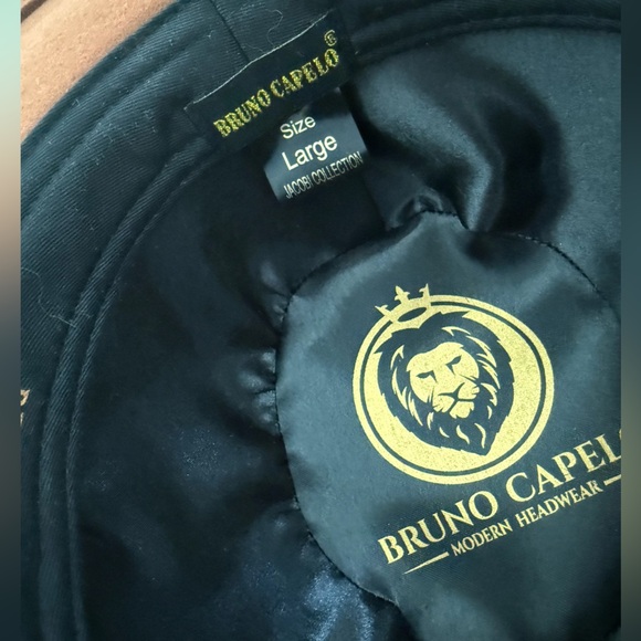 Bruno Capelo|Austrlian wool Brown wide brim hat,Boho style•••Modern headwear - Picture 10 of 13